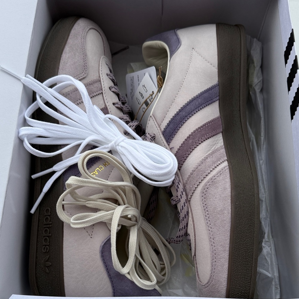 adidas Men's Sneakers White Cream Purple Brown kith size 11